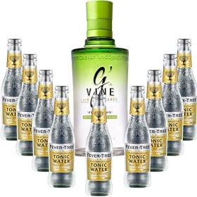 Pack Gintonic - GVine + 9 Fever Tree Indian Premium Water - 70cl + 9 * 20cl 