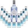 Pack Gintonic - Gin Citadelle Classique + 9 Fever Tree Mediterranean Water - 70cl + 9 * 20cl 