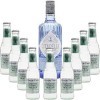 Pack Gintonic - Gin Citadelle Classique + 9 Fever Tree Elderflower Water - 70cl + 9 * 20cl 
