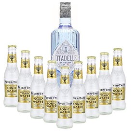 Lot Citadelle & Mixer – Gin de France 1 * 70cl & Fever Tree – Premium Indian 9 * 20cl 