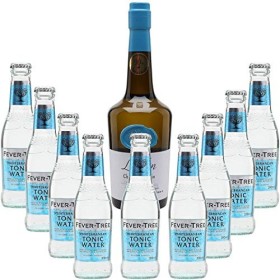 Pack Gintonic - Gin Christian Drouin + 9 Fever Tree Mediterranean Water - 70cl + 9 * 20cl 