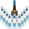 Pack Gintonic - Gin Christian Drouin + 9 Fever Tree Mediterranean Water - 70cl + 9 * 20cl 