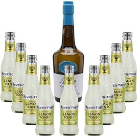 Pack Gintonic - Gin Christian Drouin + 9 Fever Tree Sicilian Lemon Water - 70cl + 9 * 20cl 