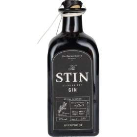 The STIN Styrian Dry Gin OVERPROOF 57% Vol. 0,5l
