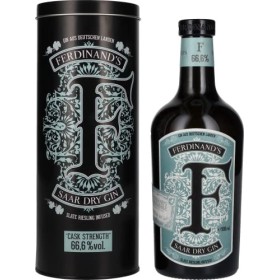 Ferdinands Saar Dry Gin Cask Strength 66,6% Vol. 0,5l in Tinbox