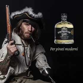 Roby Marton Gin Original Italian Premium Dry 47% Vol. 0,7l