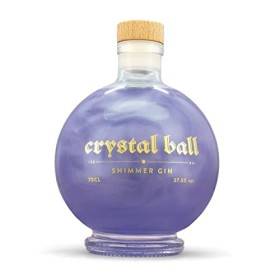 Crystal Ball Shimmer Gin 37,5% Vol. 0,7l in Giftbox with LED Lichtsticker