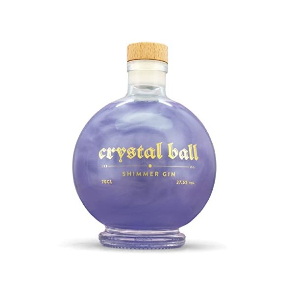 Crystal Ball Shimmer Gin 37,5% Vol. 0,7l in Giftbox with LED Lichtsticker