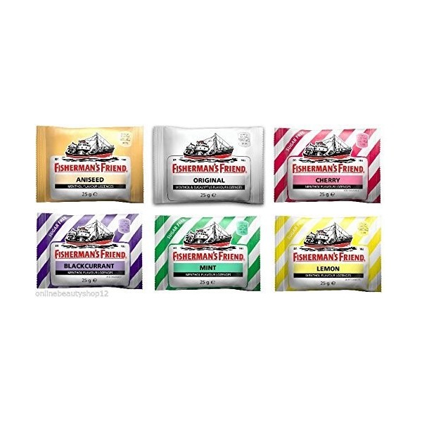 Fishermans Friend Multi Pack - 6 Different Flavours by Fishermans Friend