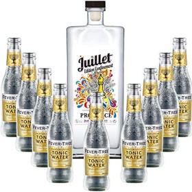 Pack Gintonic - Ferroni Gin Juillet"Confinement" + 9 Fever Tree Indian Premium Water - 50cl + 9 * 20cl 