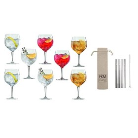 Spiegelau & Nachtmann 4390179 Gin Tonic Verre en cristal 360 ml Lot de 8 Gin Tonic