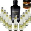 Pack Gintonic - Gin Nouaison + 9 Fever Tree Sicilian Lemon Water - 70cl + 9 * 20cl + Pot de 20 tranches dOrange déshydraté