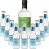 Pack Gintonic - Nikka Gin + 9 Fever Tree Mediterranean Water - 70cl + 9 * 20cl 