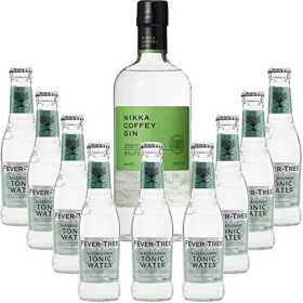 Pack Gintonic - Nikka Gin + 9 Fever Tree Elderflower Water - 70cl + 9 * 20cl 