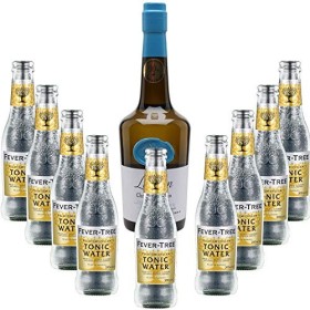 Pack Gintonic - Gin Christian Drouin + 9 Fever Tree Indian Premium Water - 70cl + 9 * 20cl 