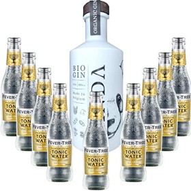 Pack Gintonic - Gin Panda + 9 Fever Tree Indian Premium Water - 50cl + 9 * 20cl 