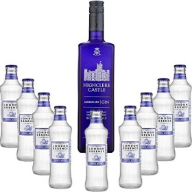 Gintonic - Gin Highclere Castle 43,5° + 9London Essence"Grapefruit & Rosemary" - 70cl + 9 * 20cl 