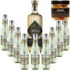 Pack Gintonic - Gin Citadelle Réserve + 9 Fever Tree Ginger Beer Water - 70cl + 9 * 20cl + Pot de 20 tranches dOrange désh