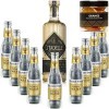 Pack Gintonic - Gin Citadelle Réserve + 9 Fever Tree Indian Premium Water - 70cl + 9 * 20cl + Pot de 20 tranches dOrange d