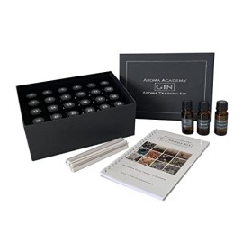 Gin Aroma Kit 24 arômes pour entraînement du nez