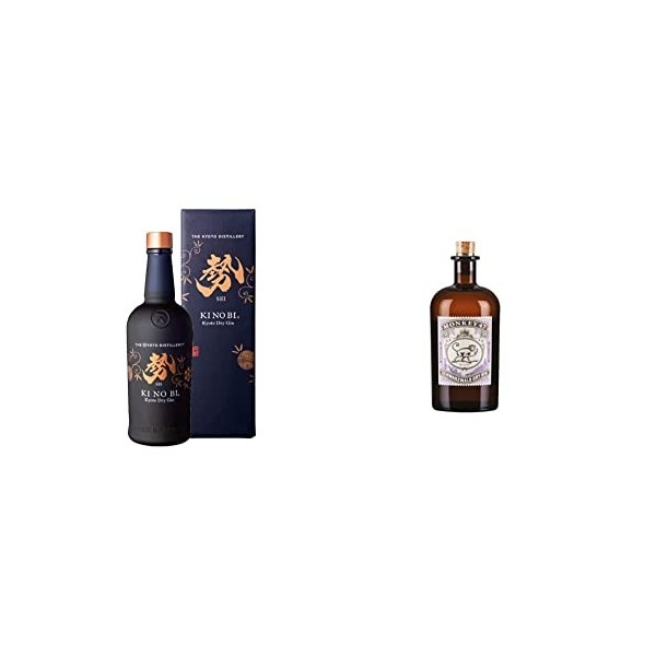 Gin Kyoto Kinobi Sei 70 cl & Monkey 47 Schwarzwald Dry Gin 50cl