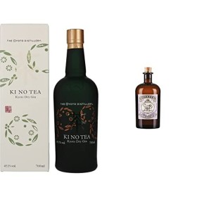 KI NO TEA Kyoto Dry Gin 45,1% Vol. 0,7l in Giftbox & Monkey 47 Schwarzwald Dry Gin 50cl