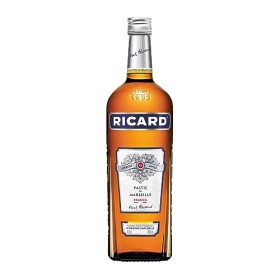 RICARD Pastis de Marseille Apéritif anisé - 45%, 1L