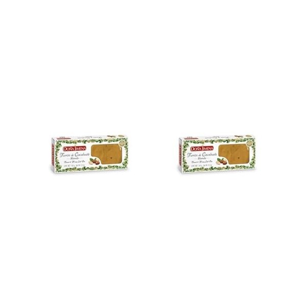 Doña Jimena Touron à La Cacahuète Fabriqué avec des Cacahuètes/Miel sans Gluten 150 g 1 Unité Lot de 2 