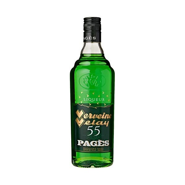 Pagès Verveine du Velay Verte, Parfait pour La Nature Ou Dans Les Cocktails, 700 ml