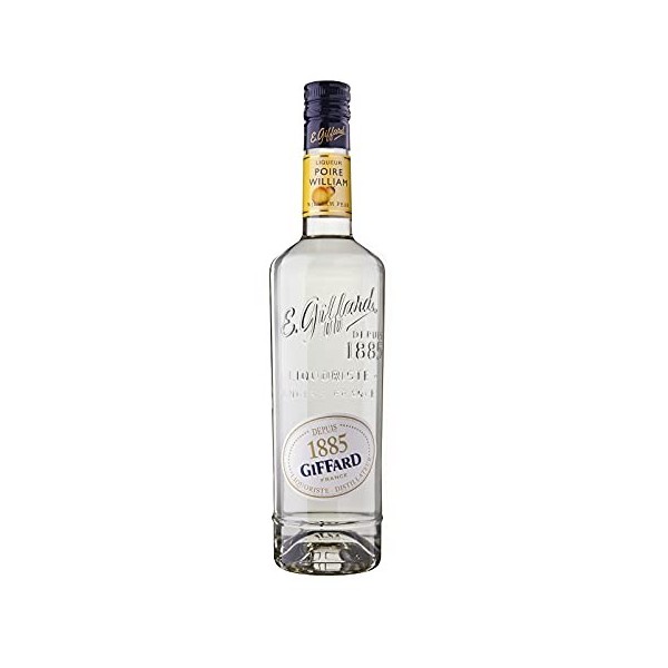 Giffard - Liqueur de Poire William - Recette Française - Fruitée et Puissante - 70 cl, 700 milliliters