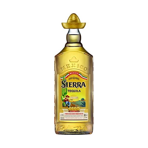 Sierra Gold Tequila Reposado 38% 1,0L