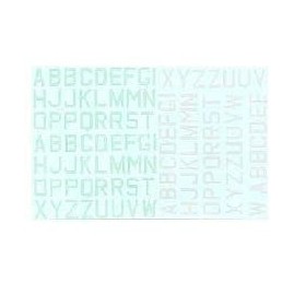 Superscale 1/72 RAF I.D. Letters l Blue & l Grey Large