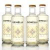 GEMELLii Bitter XXVI - Apéritif italien sans alcool - 4 bouteilles de 200 ml - Avec 26 extraits dherbes - Sucrés au jus épai