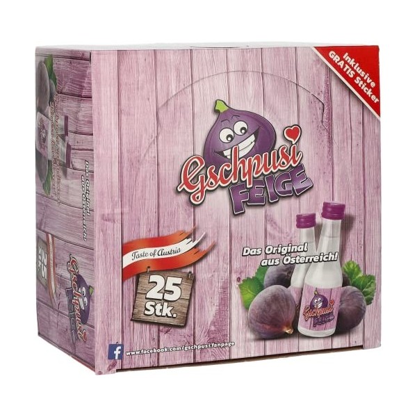 Gschpusi Feige 17% Vol. 25x0,02l