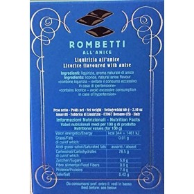 Rombetti à lAnis - 60 gr - Liqurizia Amarelli
