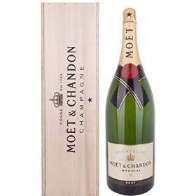 Moët & Chandon Champagne IMPÉRIAL Brut 12% Vol. 3l in Holzkiste