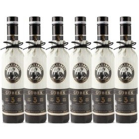 RAKI - Beylerbeyi Göbek Raki 6 x 70cl | Eau de Vie Turque Aromatisée à lAnis - 100% Raisins Frais - Sans Sucres Ajoutés | Tr