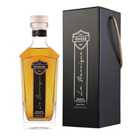 La Barrique Grappa Stravecchia - Casa Vivese 987 avec étui avec poignée - Carton 6 pièces