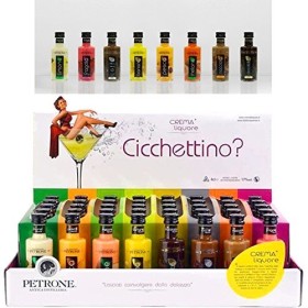 Creme de liqueur miniature 4 Cl - Boite de 40 pieces -