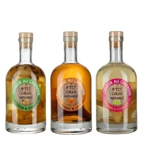 Terres Normandes - Ptit Calva arrangé lot de 3 * 50cl - Produits-Normandie