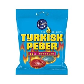 Fazer Tyrkisk Peber Hot & Sour Pepper Candies 150g 