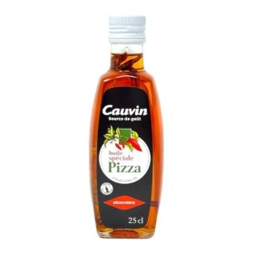 Cauvin Huile Pimentée pour Pizza Grillade/Pâtes 25 cl