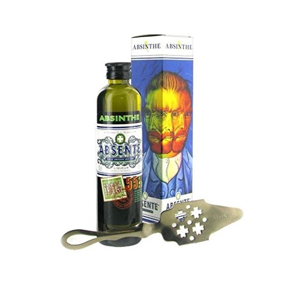 Absente 55 Mignonette 10CL avec cuillère et étui