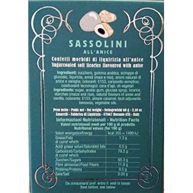 Sassolini à lAnis - 60 gr - Liqurizia Amarelli