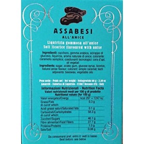 Assabesi à lAnis - 60 gr - Liqurizia Amarelli