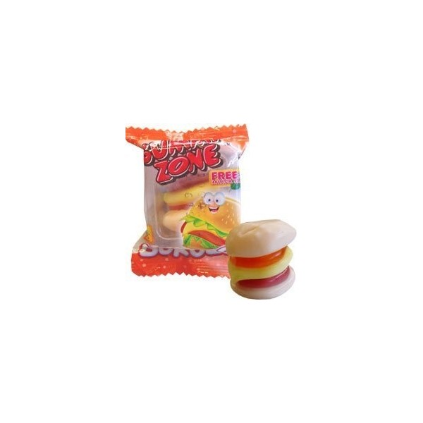 Mini Burger gommeux Douce Paquet de 18 