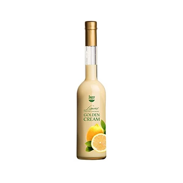 Distilleria Jannamico Golden Cream Limone – Liqueur crémeuse de limoncello citron et de crème