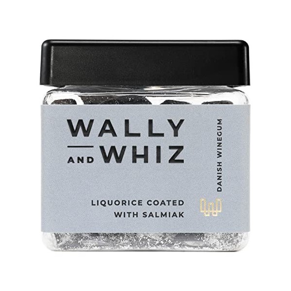 Wally and Whiz - Gommes de vin gourmet danois - Réglisse à largousier - Bonbons gommes aux fruits - Excellent cadeau - Sans