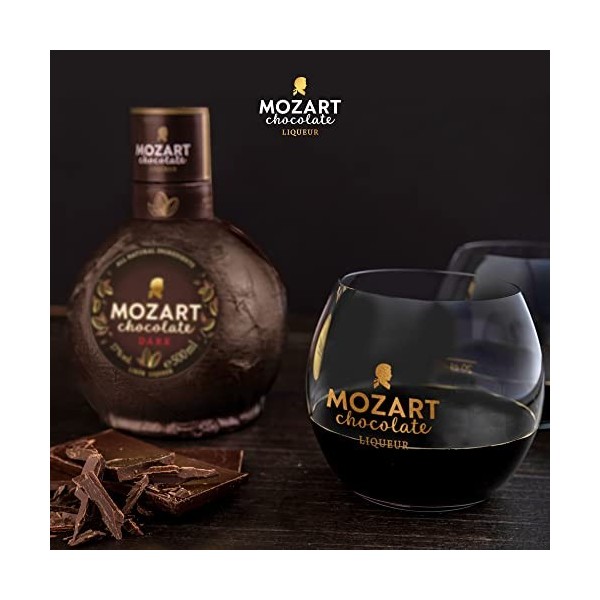 Mozart Dark Chocolat Cream Liqueur , Liqueur De Chocolat Autrichienne