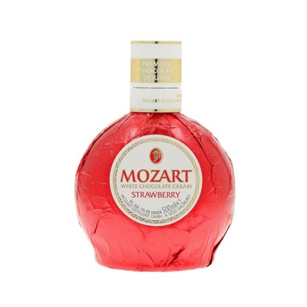 Mozart White Chocolate Strawberry 0,5L 15% Vol. 